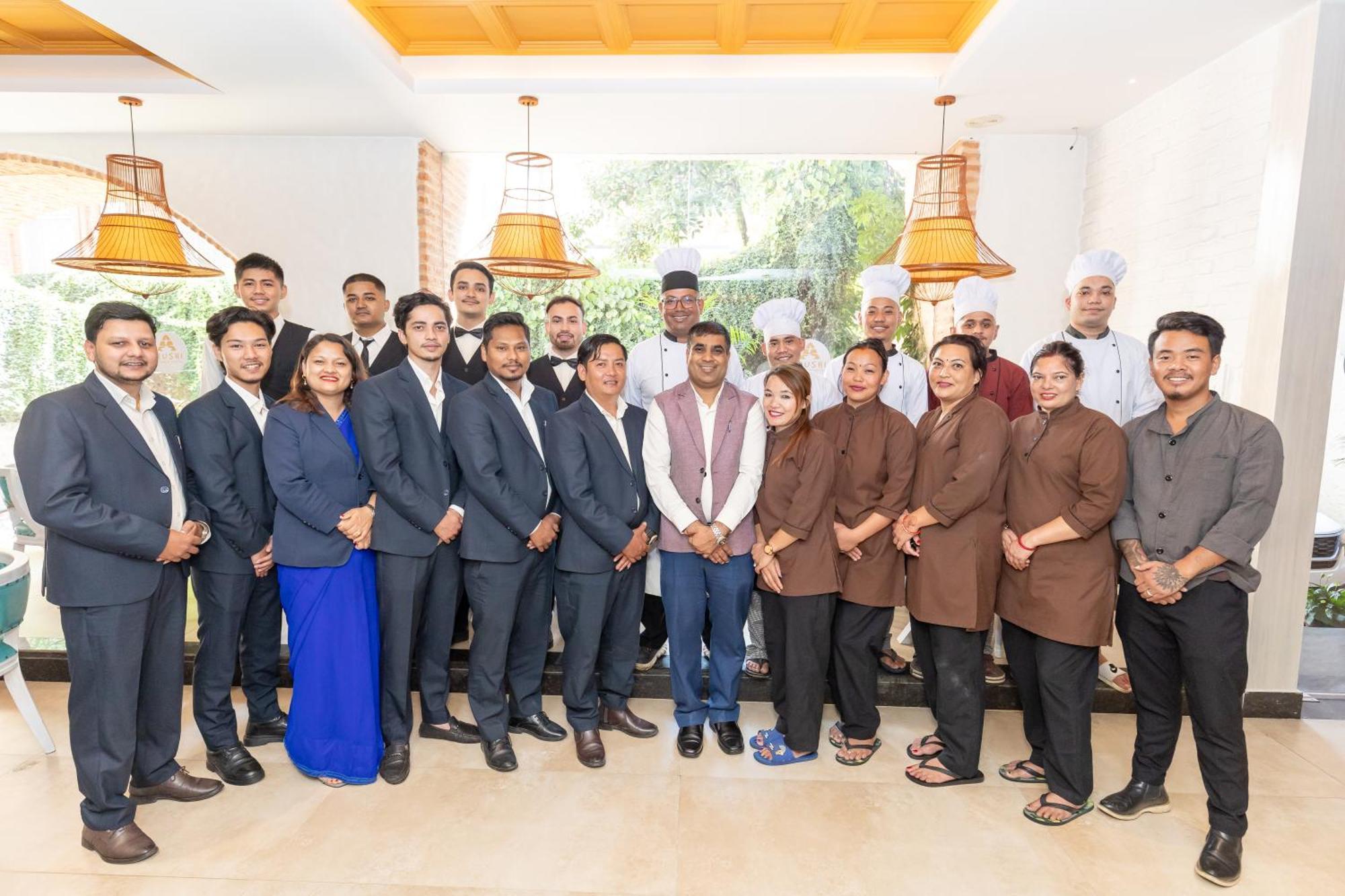 Arushi Boutique Hotel Kathmandu Bagian luar foto