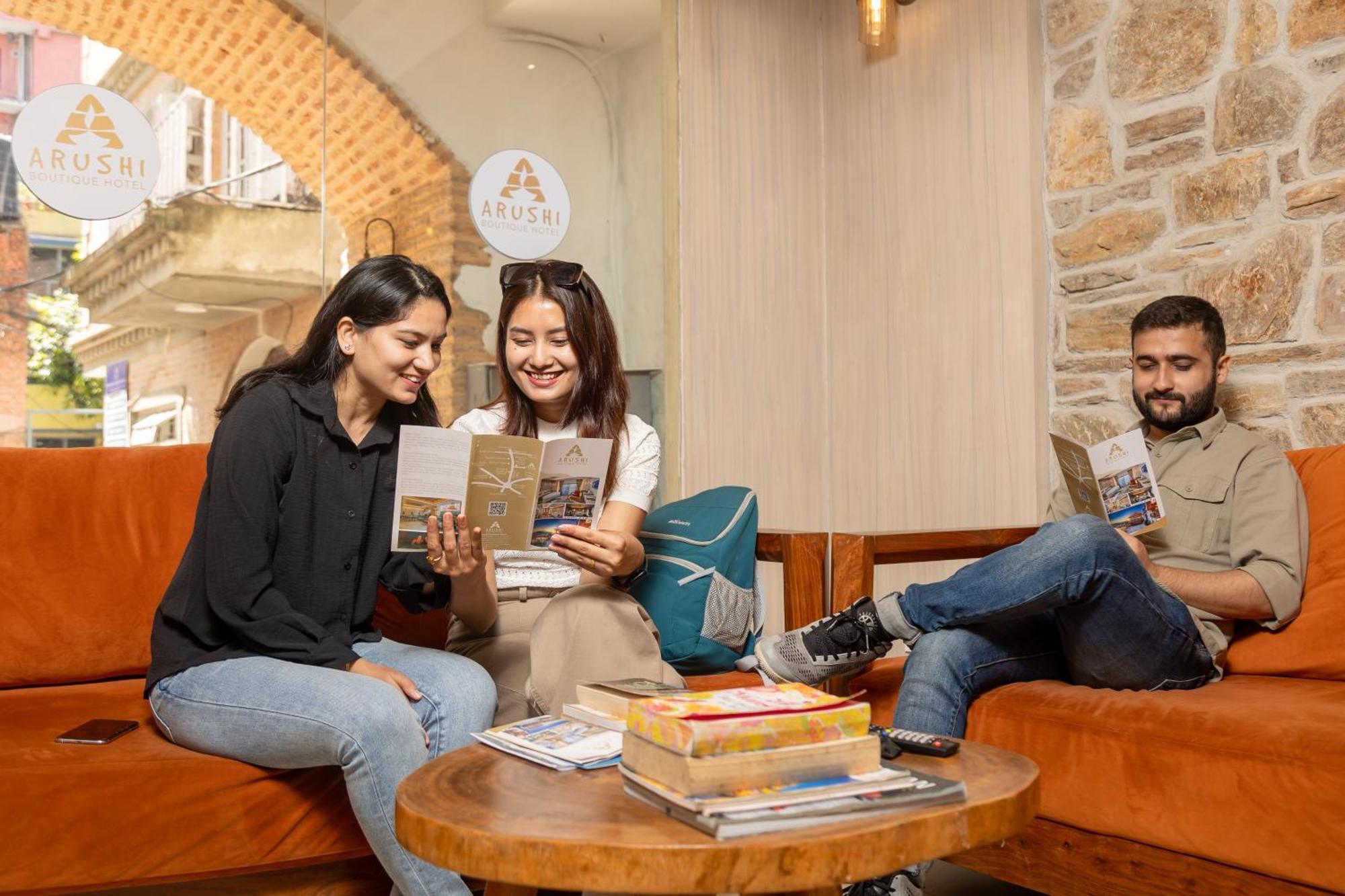 Arushi Boutique Hotel Kathmandu Bagian luar foto